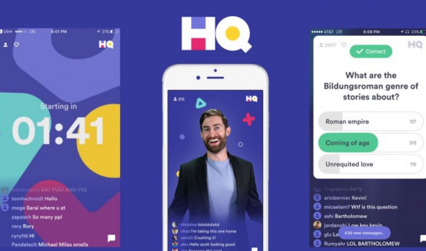 Vine Co-Founders Launch New App Based Around Live Streaming Trivia Contests