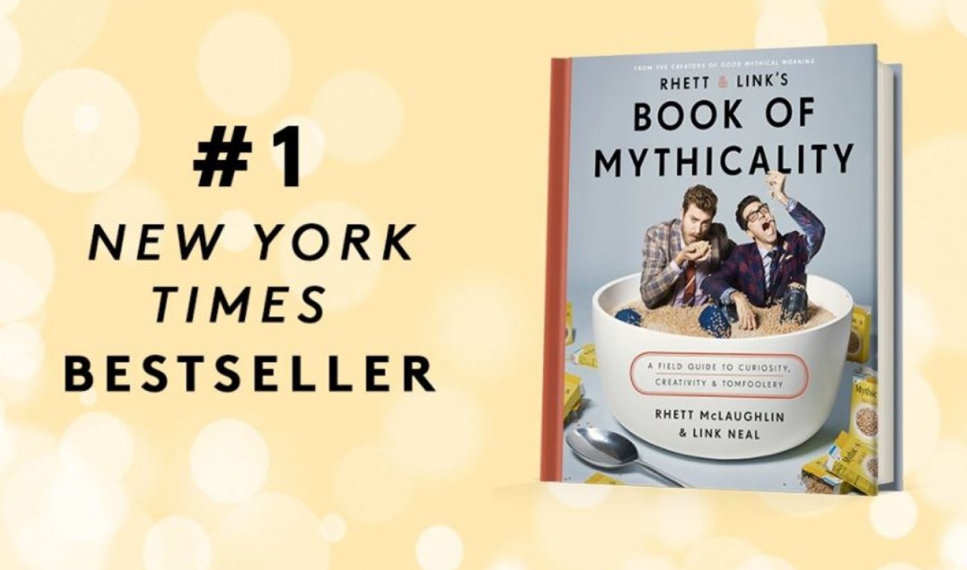 Rhett & Link’s ‘Book Of Mythicality’ Debuts At Top Of New York Times Best Sellers List