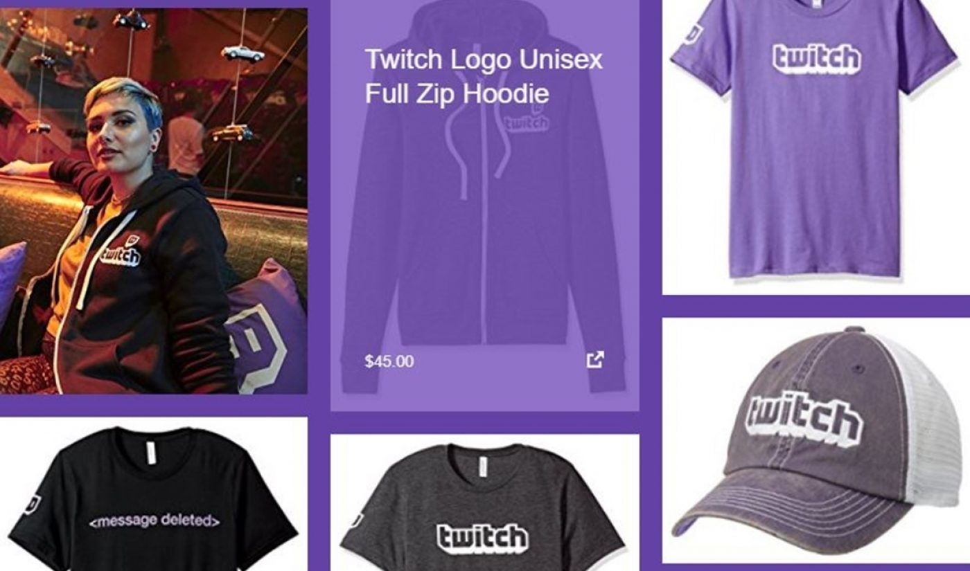 Twitch To Vend Longboards, Onesies, More Within First Official Merch Store