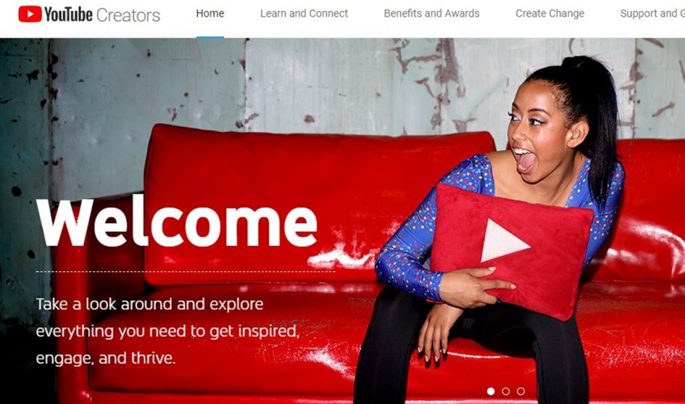 YouTube Revamps Website For Creators, Rolls Out ‘Master Class’ Video Advice Series