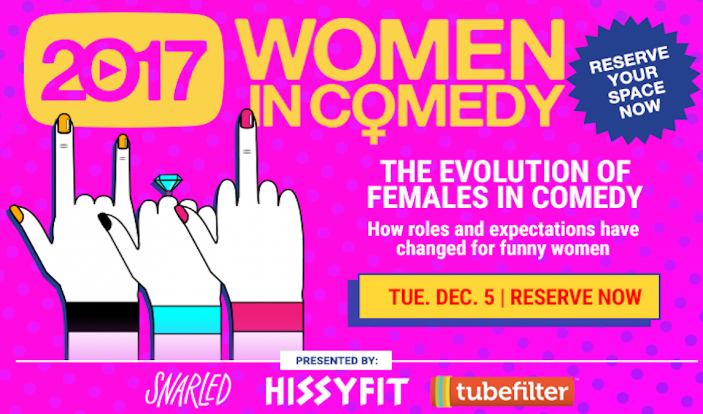 Tubefilter Meetup: The Evolution Of Women In Comedy