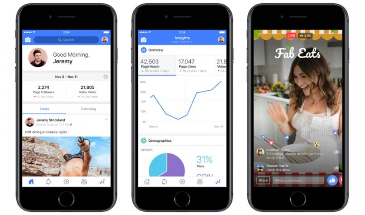 Facebook Launches Creator-Focused App With Content Production And Analytics Tools