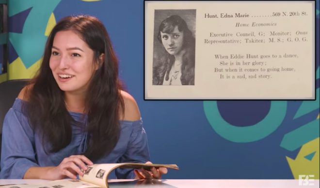 The ‘Teens React’ Crew Explores Hundred-Year-Old High School Yearbook In New Format