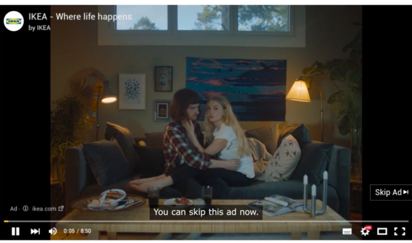 Ikea’s Ingenious Pre-Roll Ads Turn The Viewer Into A Voyeur