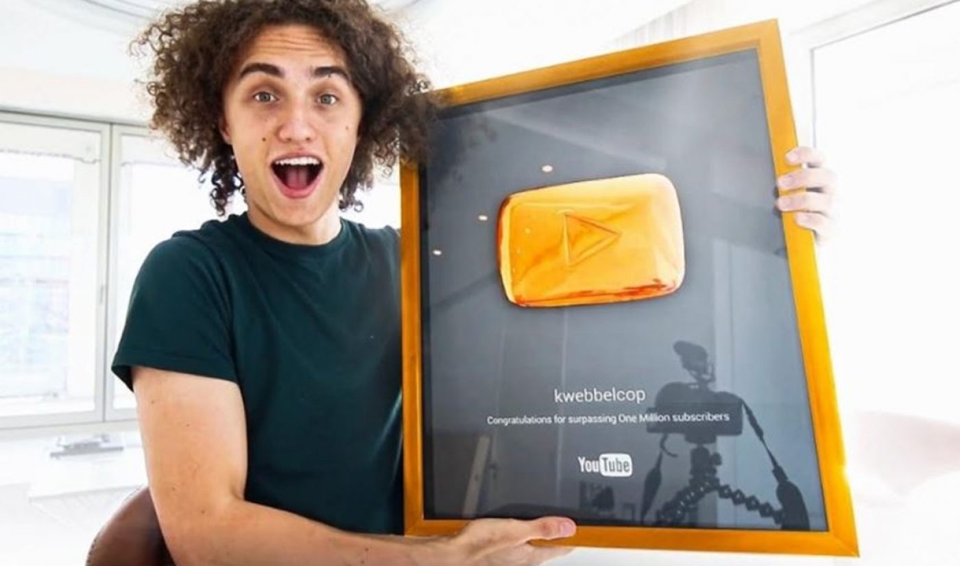 U.K. Management Firm Kairos Talent Signs Top YouTube Gaming Star Kwebbelkop