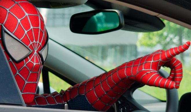 A Dutch YouTuber Dressed As Spiderman Bought A €23,070 Car With YouTube Views