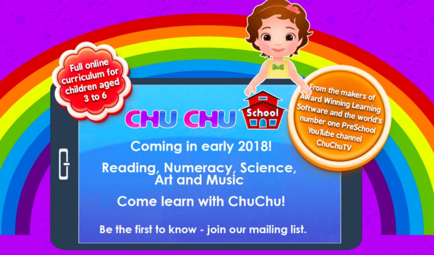 Top Children’s YouTube Channel ChuChu TV Teams With Learning And Media Company For Educational Partnership
