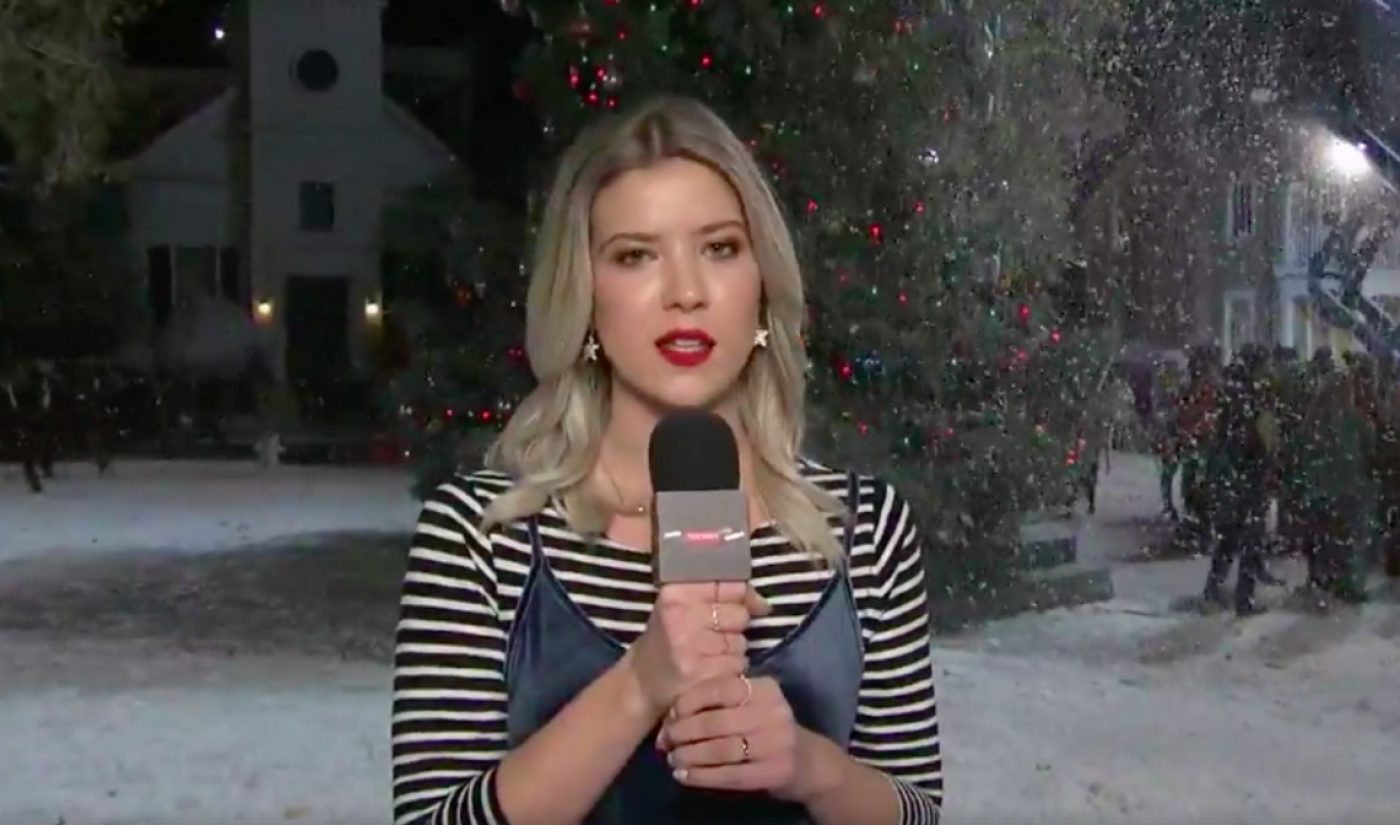 YouTube Star Meghan Rienks Hosted Backstage Coverage Of FOX’s Reboot Of ‘A Christmas Story’