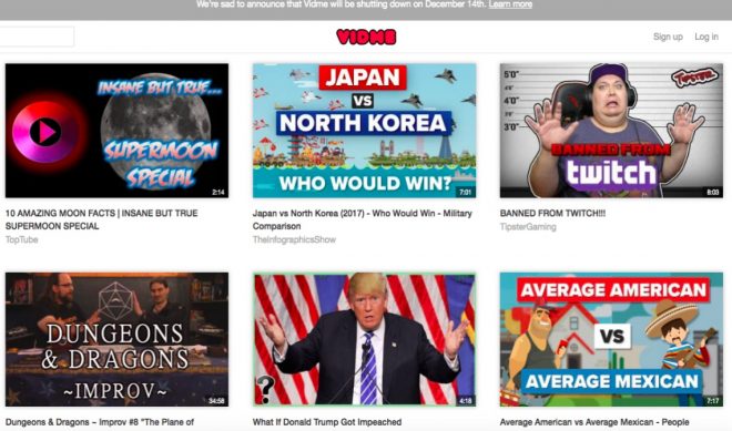 Vidme Shuts Down Its Video Platform, Will Launch New Product Next Year