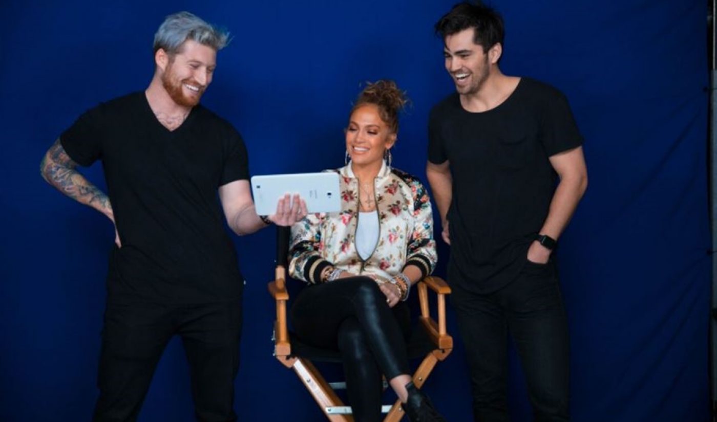 Jennifer Lopez Collabs With David Dobrik And More YouTube Stars Ahead Of AT&T Concert Event
