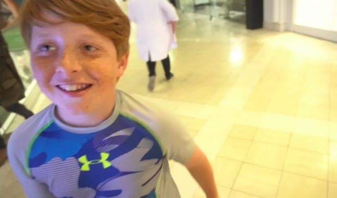 A Kid With A Vlog Met Jenna Marbles At The Mall And Got 90,000 New Subscribers As A Result