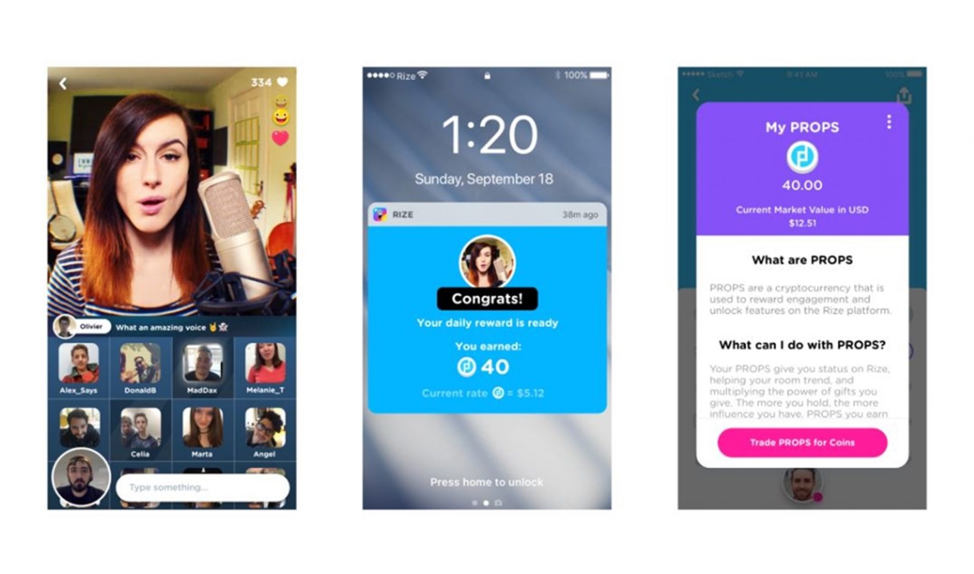 PROPS 101: How The New Cryptocurrency Will Function On YouNow’s Rize App