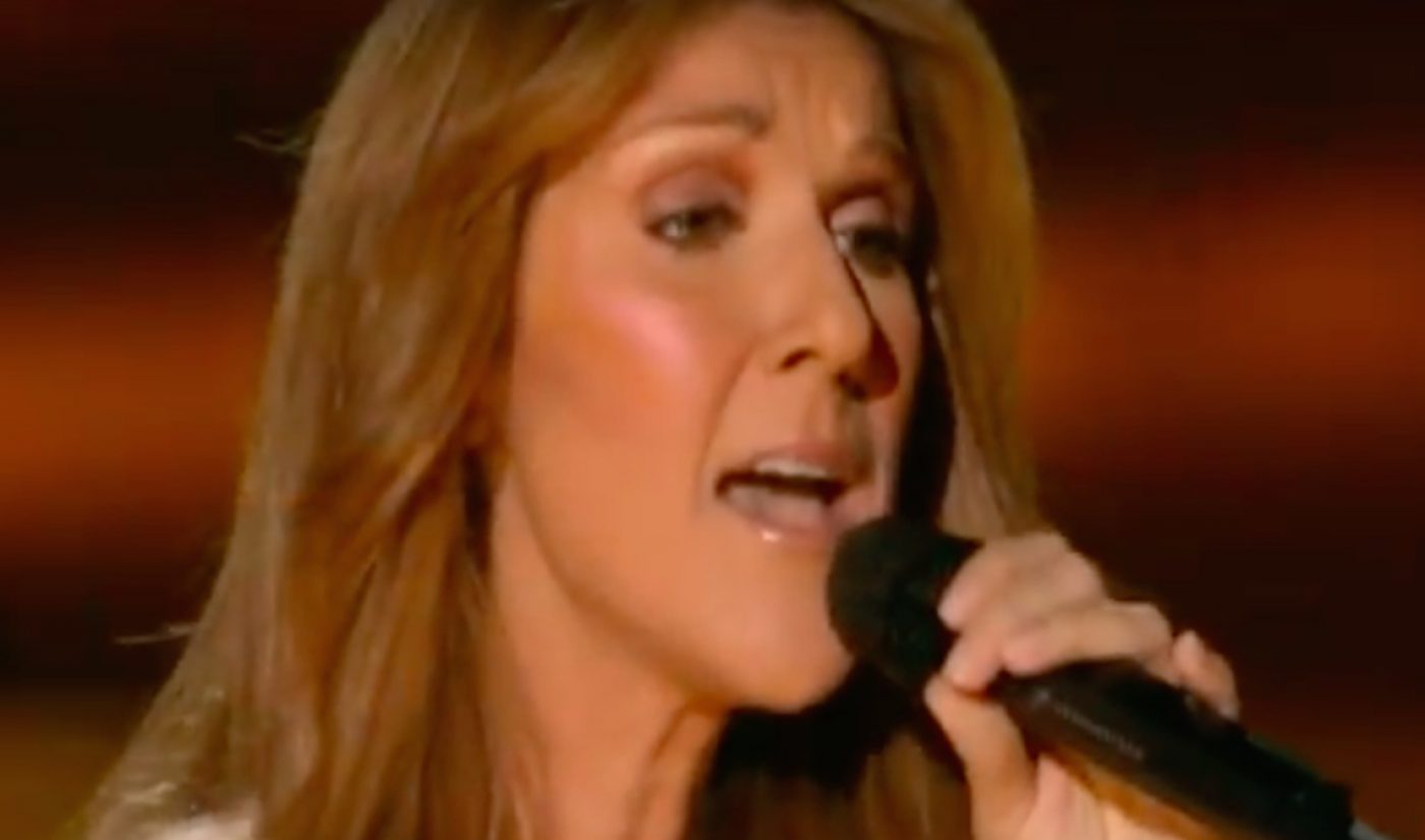 A Lot Of People Listen To Celine Dion On YouTube On Valentine’s Day