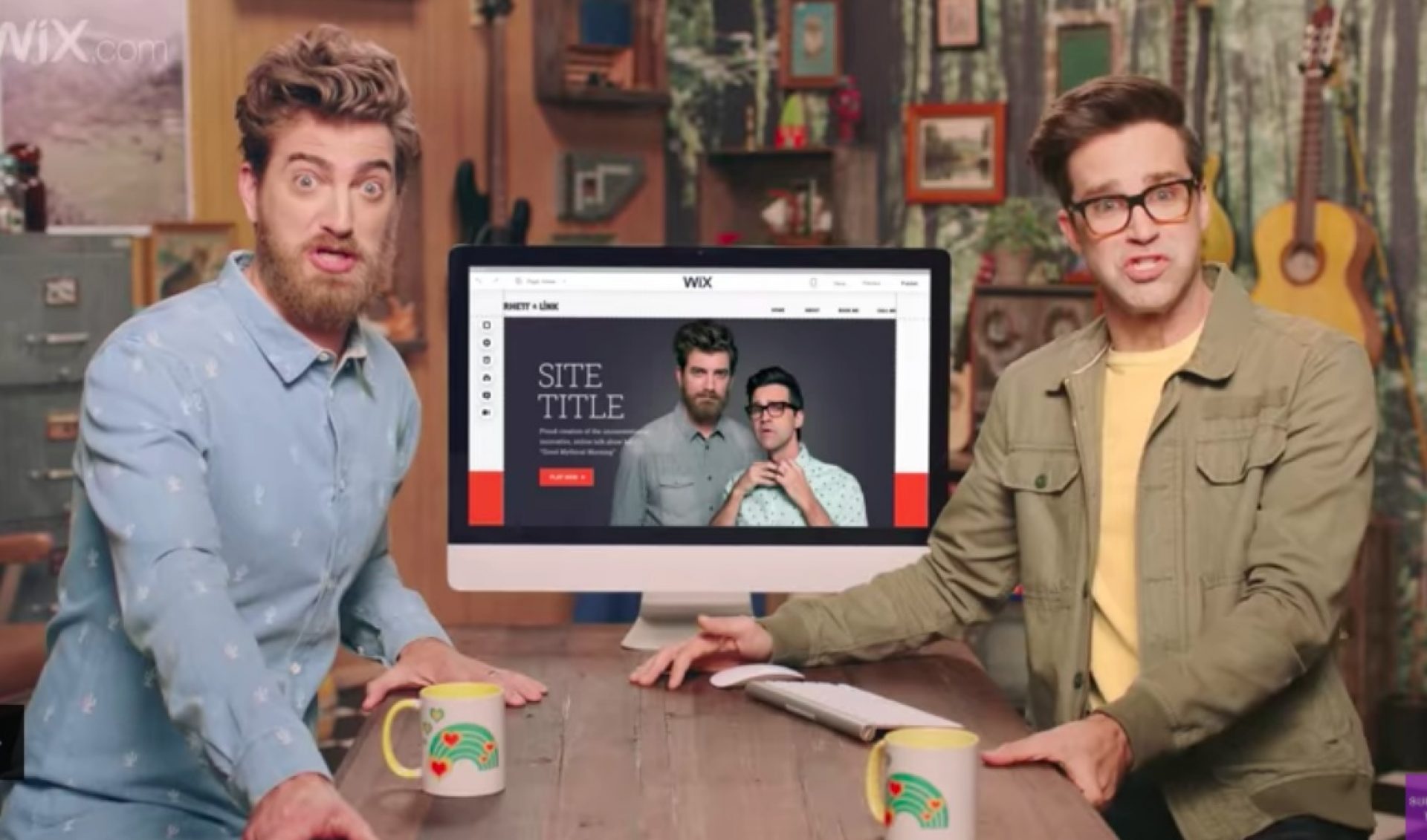 YouTube Stars Rhett And Link Will Appear In Wix’s Super Bowl Ad