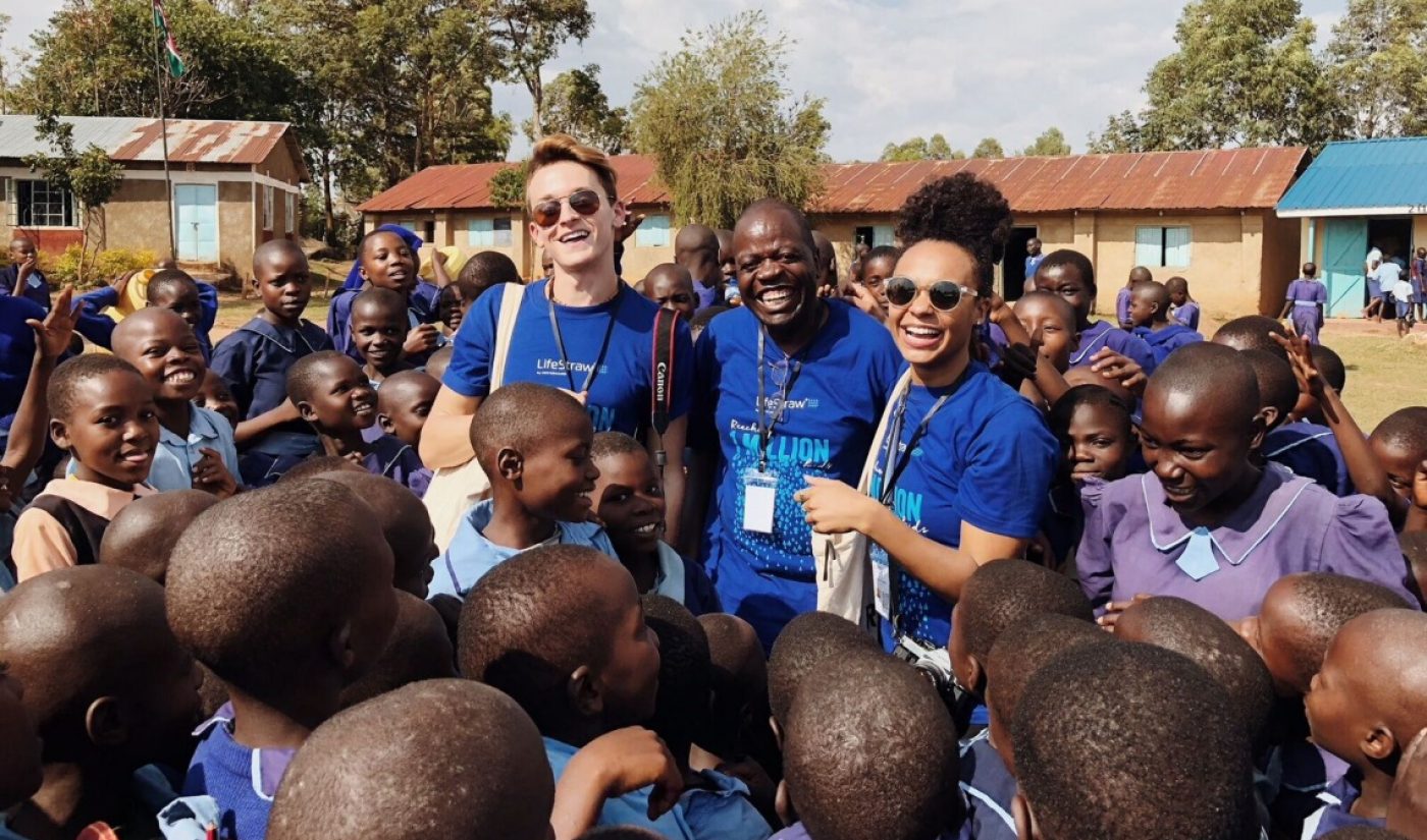 Travel Vloggers Damon And Jo Deliver Clean Water To Kenya, Promote Sustainability Across The Globe