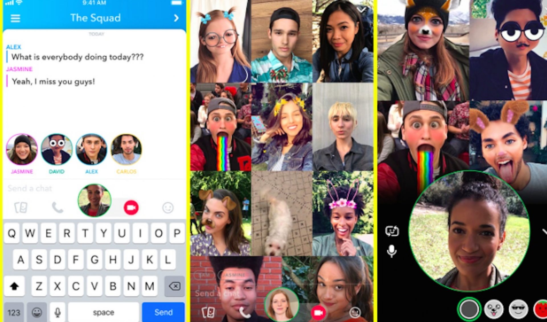 Snapchat Expands Video Chats To Include 16 People At Once