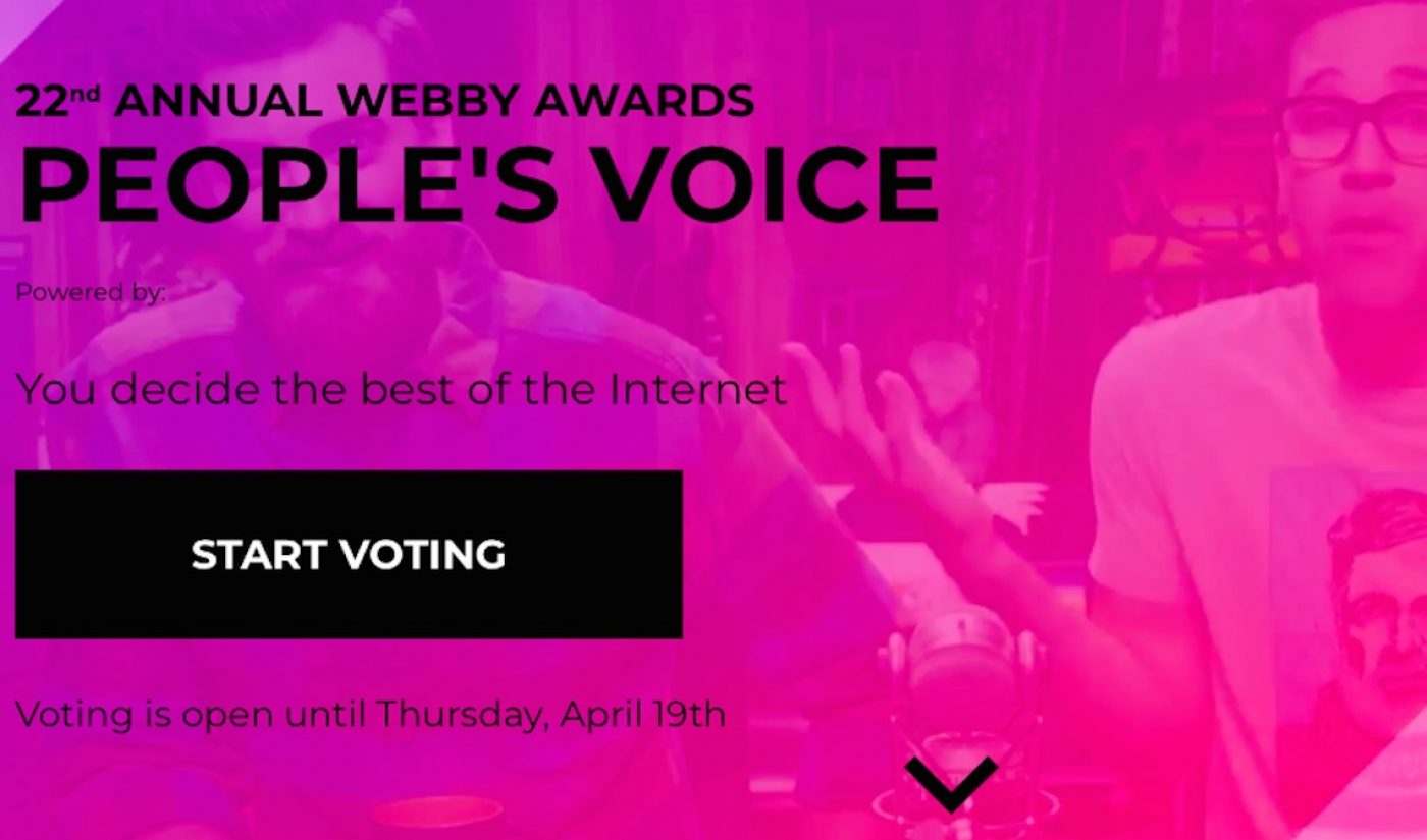 Webby Award Nominees Include Rhett & Link, Vsauce Alongside Oprah, Meryl Streep