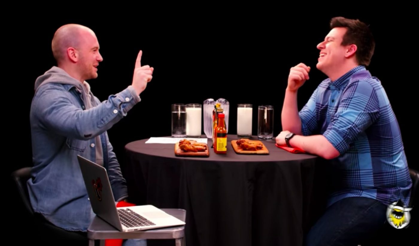 Philip DeFranco Answers Sean Evans’ Burning Questions About YouTube On ‘Hot Ones’