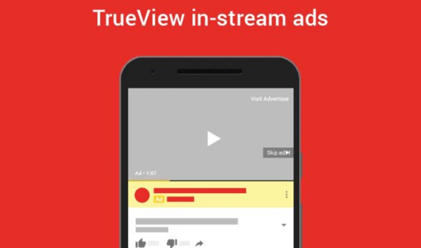 YouTube Launches New Ad Unit Called ‘TrueView For Reach’