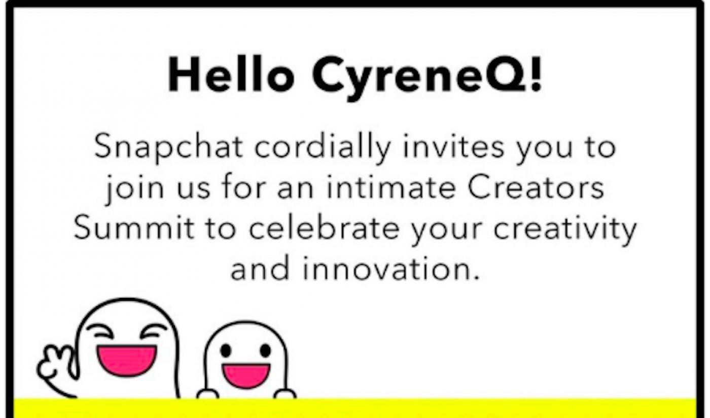 Snapchat Hosts Its First Ever Creator Summit, Solicits Feedback From Top Influencers