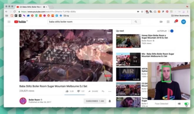 ‘FacePause’ Desktop Extension Automatically Halts YouTube Videos Upon An Averted Gaze
