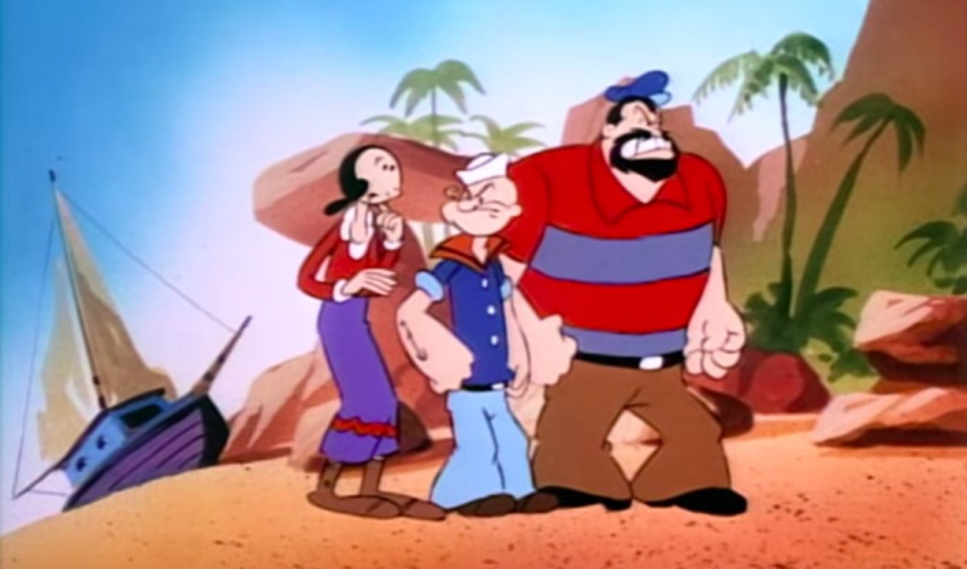 89 Years After Popeye’s Introduction, The Sailor Man Is Coming To YouTube