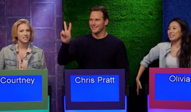 Chris Pratt Promotes Latest ‘Jurassic World’ Movie With Appearance On Smosh Game Show