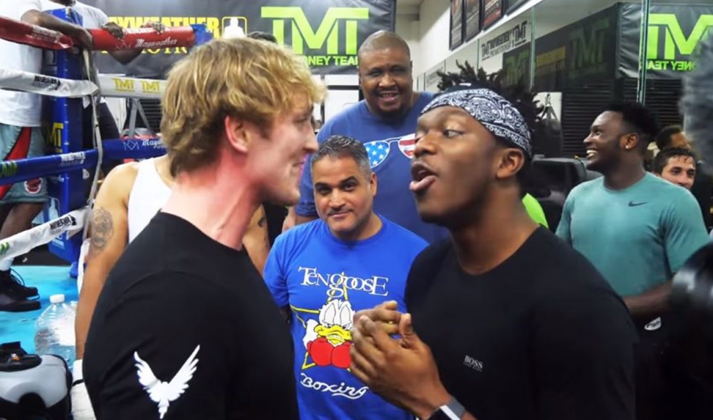 Logan Paul Throws Big Left Hook In Training Video Ahead Of KSI Boxing Match