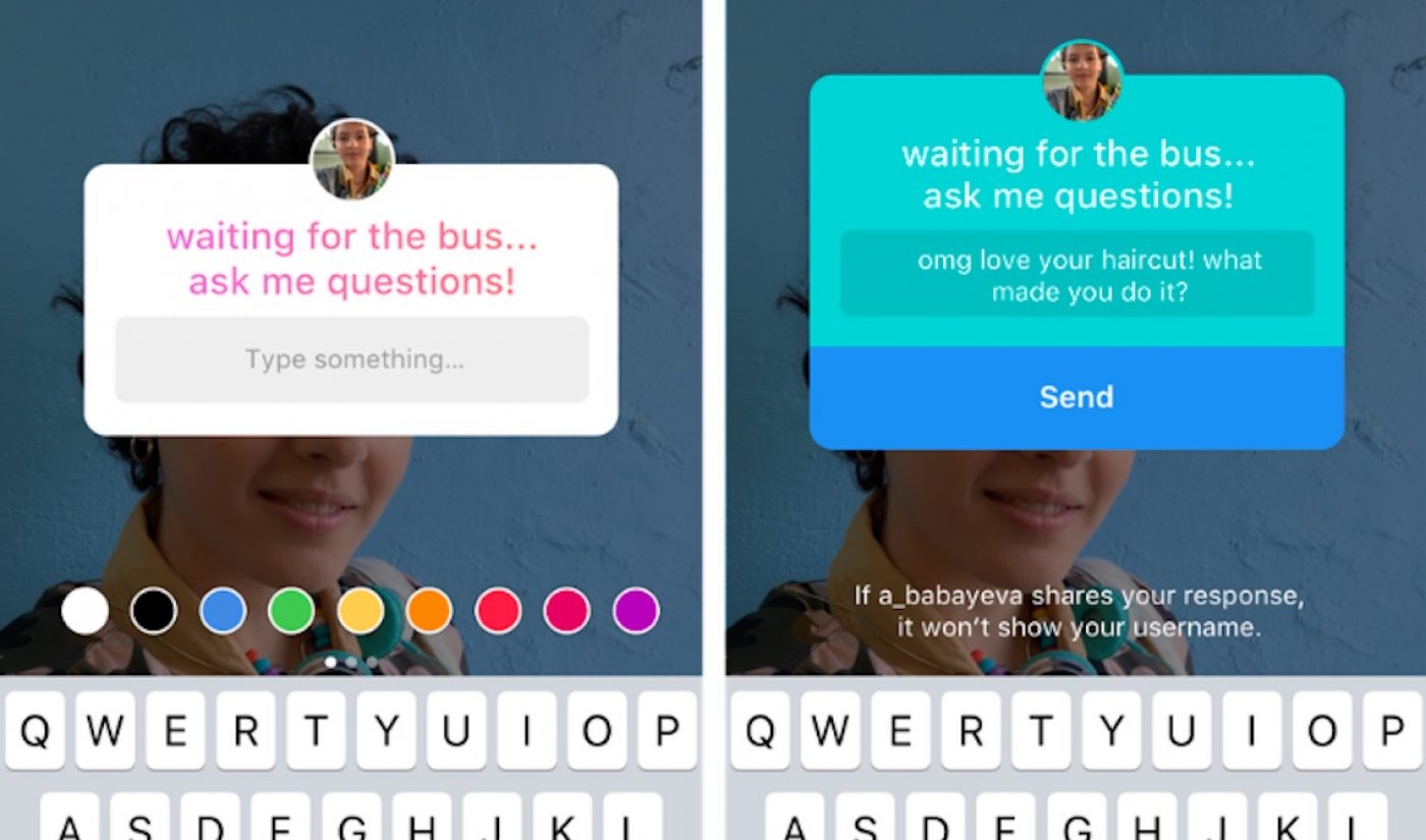 Instagram Stories Creators Can Now Ask Viewers Questions In Their Posts