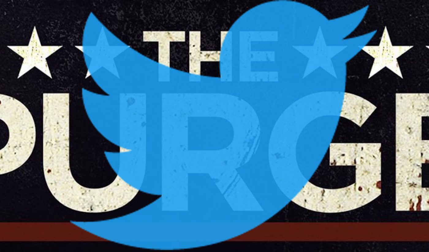 Insights: Purging – It’s Not Just For Twitter Anymore (Or At Least It Shouldn’t Be)