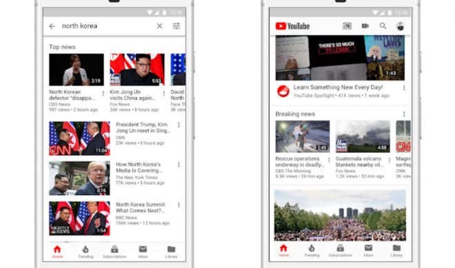 YouTube Pledges $25 Million To News Organizations As It Continues Fight Against Fake News