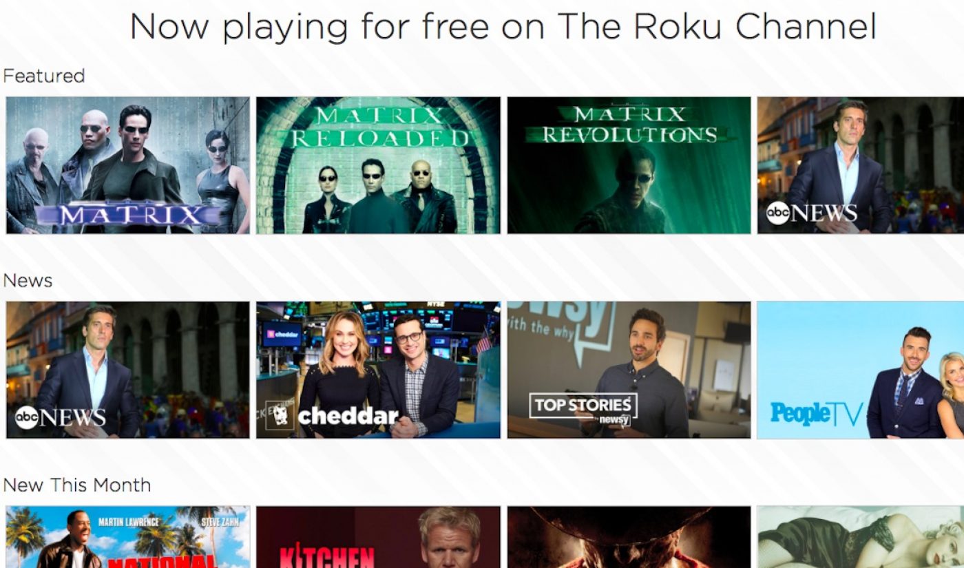 Roku Exceeds Q2 Earnings Expectations, Brings Free Streaming Service To Web