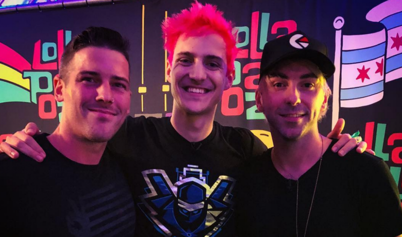 Twitch Superstar Ninja Is Streaming ‘Fortnite’ Live From Lollapalooza