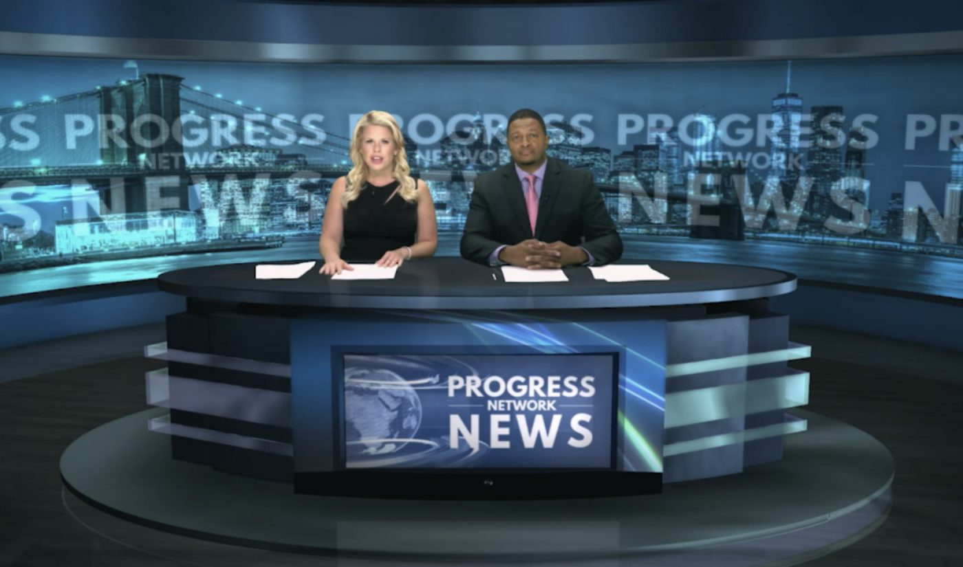 New Media Org ‘Progress News Network’ To Launch Daily Facebook First Newscast