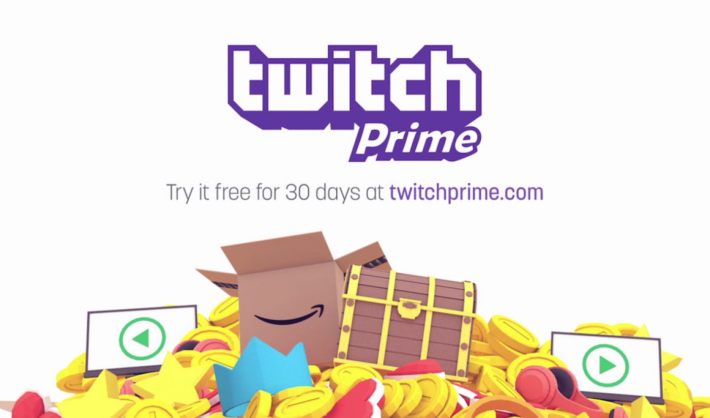 Twitch Prime Will Rescind Ad-Free Viewing Beginning Next Month