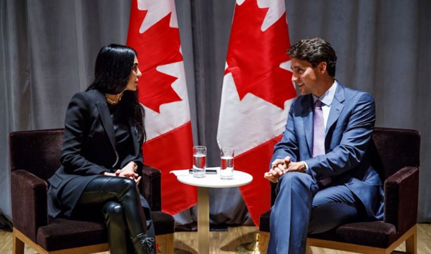 Prime Minister Justin Trudeau Taps BBTV Founder Shahrzad Rafati For Women’s Economic Initiative