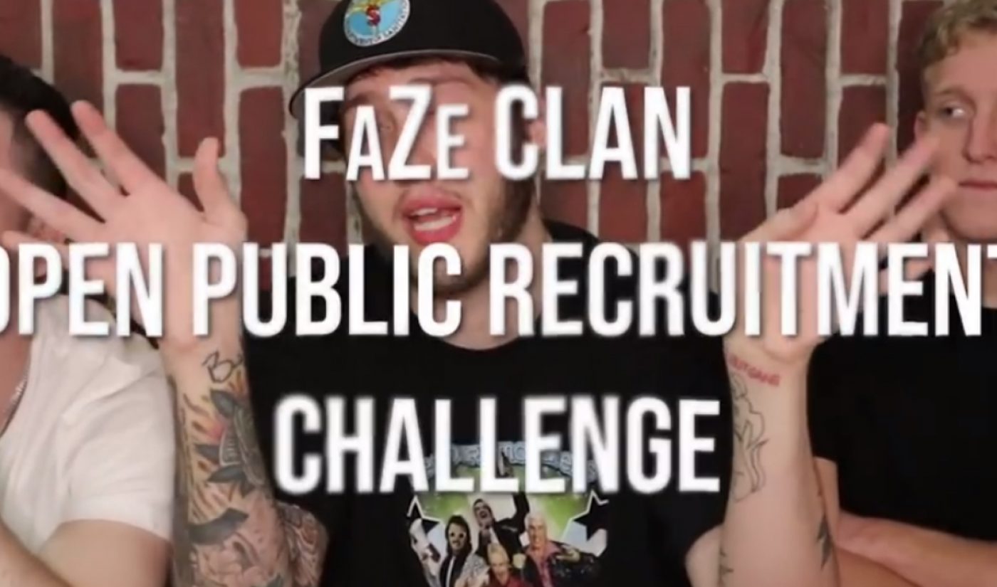 Gamer Collective FaZe Clan Is Opening A Recruitment Challenge — And Literally Anybody Can Apply