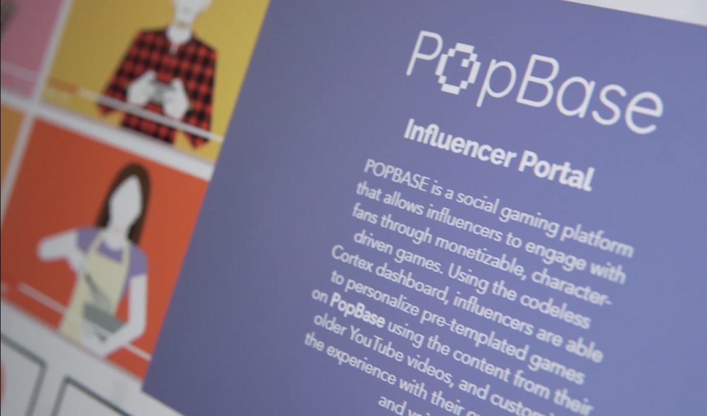 New App Popbase Will Let YouTube Creators Make Virtual Avatars To Host Game Shows For Fans