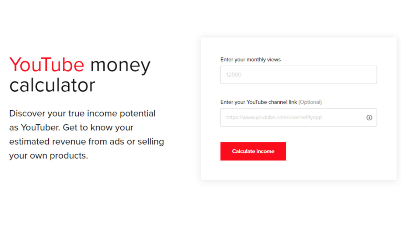 This Nifty Tool Estimates How Much Money Youtubers Can Make From Adsense Vs Selling Merch Tubefilter