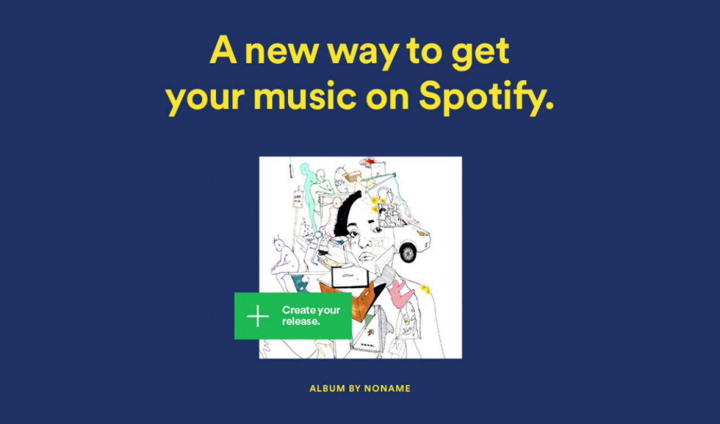 Spotify Is Beta-Testing A Feature That Allows Indie Creators To Upload Their Own Music