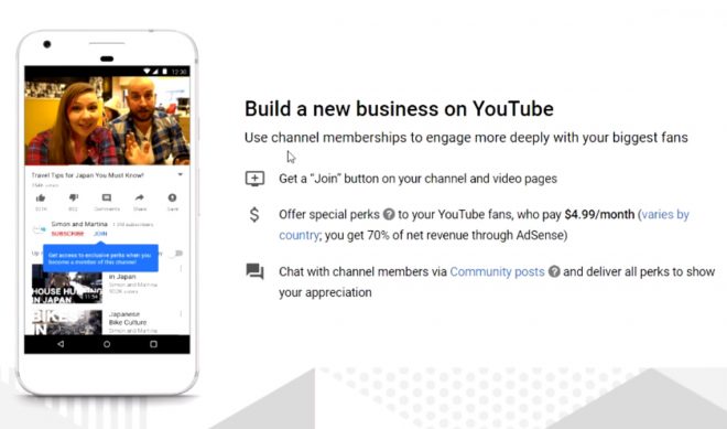 YouTube Opens $5 ‘Channel Memberships’ Feature To Creators With More Than 50,000 Subscribers
