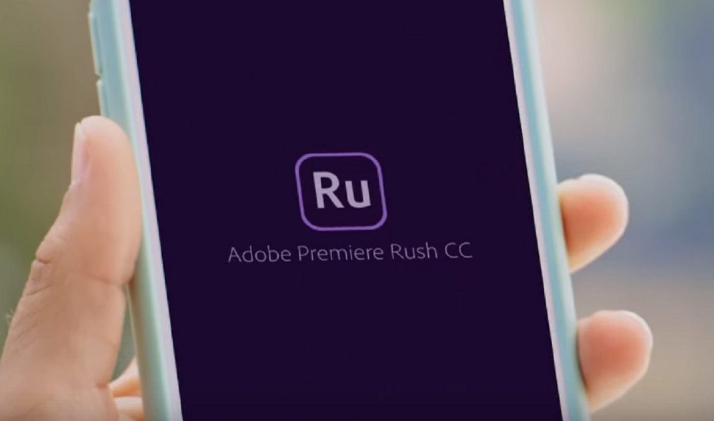 Adobe’s New Video Editing Program Was Designed With YouTubers In Mind