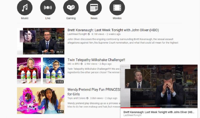 YouTube Has Finally Added A ‘Miniplayer’ To Its Desktop Site