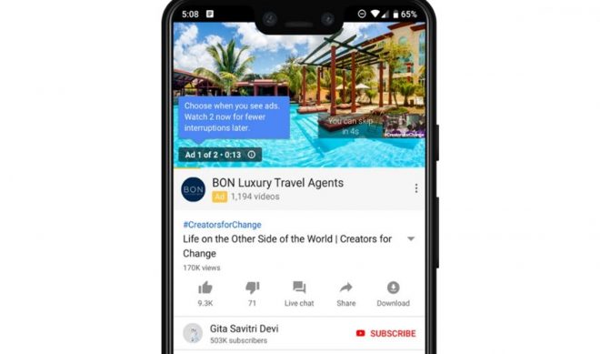 YouTube Is Testing ‘Ad Pods’, In Which Two Spots Are Served Back-To-Back