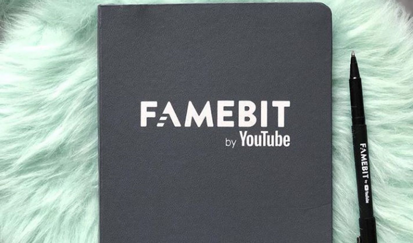 Famebit, YouTube’s Influencer Marketing Platform, Says It Can Measure Organic Views Like They’re Ads