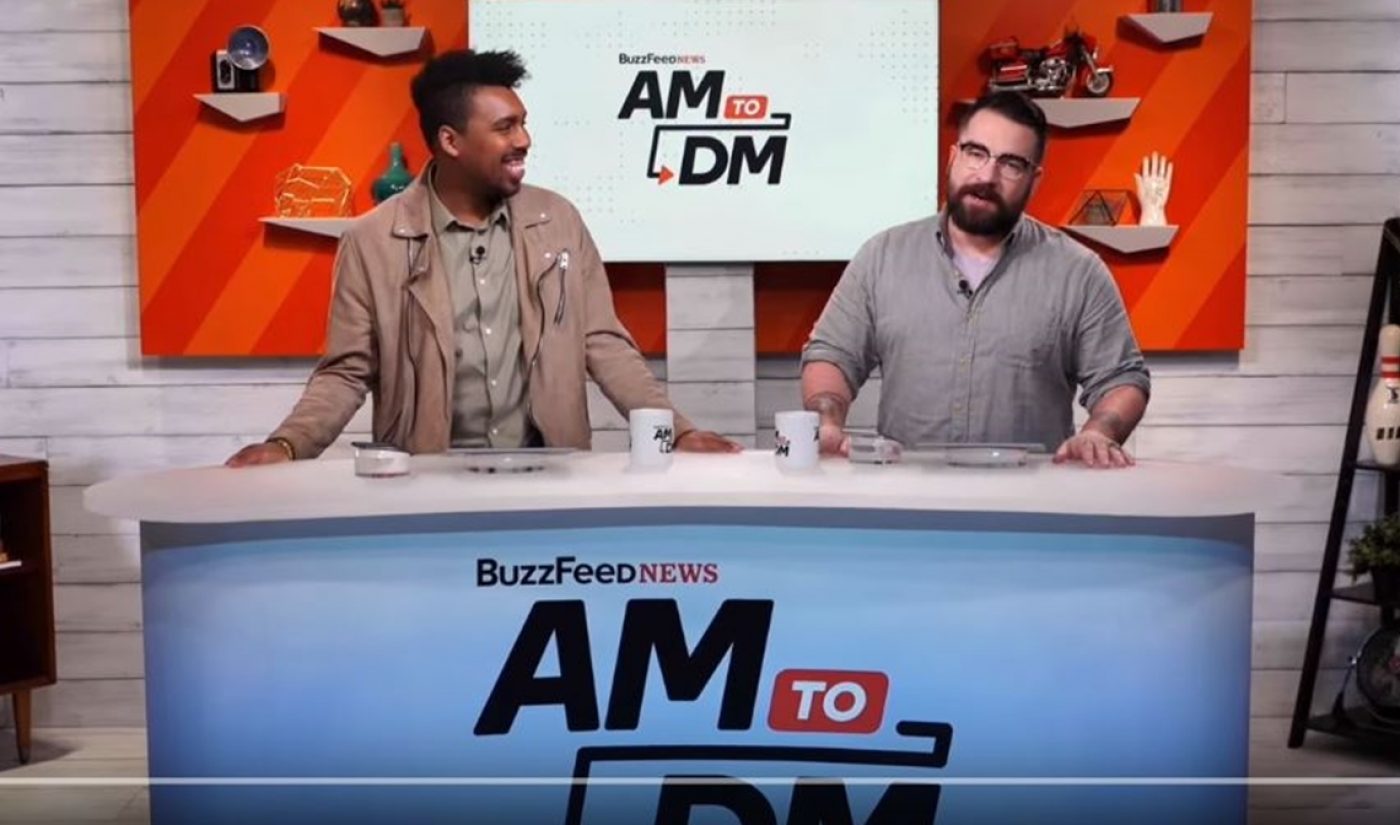 Twitter Renews BuzzFeed’s ‘AM To DM’ Morning News Stream Through 2019