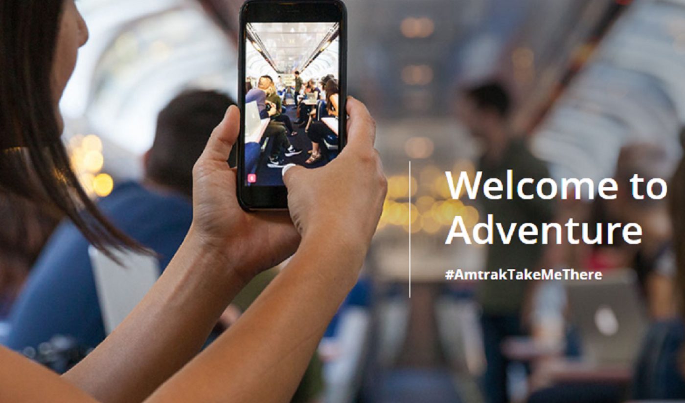 Amtrak Offering Roundtrip Residency To Social Media Influencers — But Not The Kind You Think