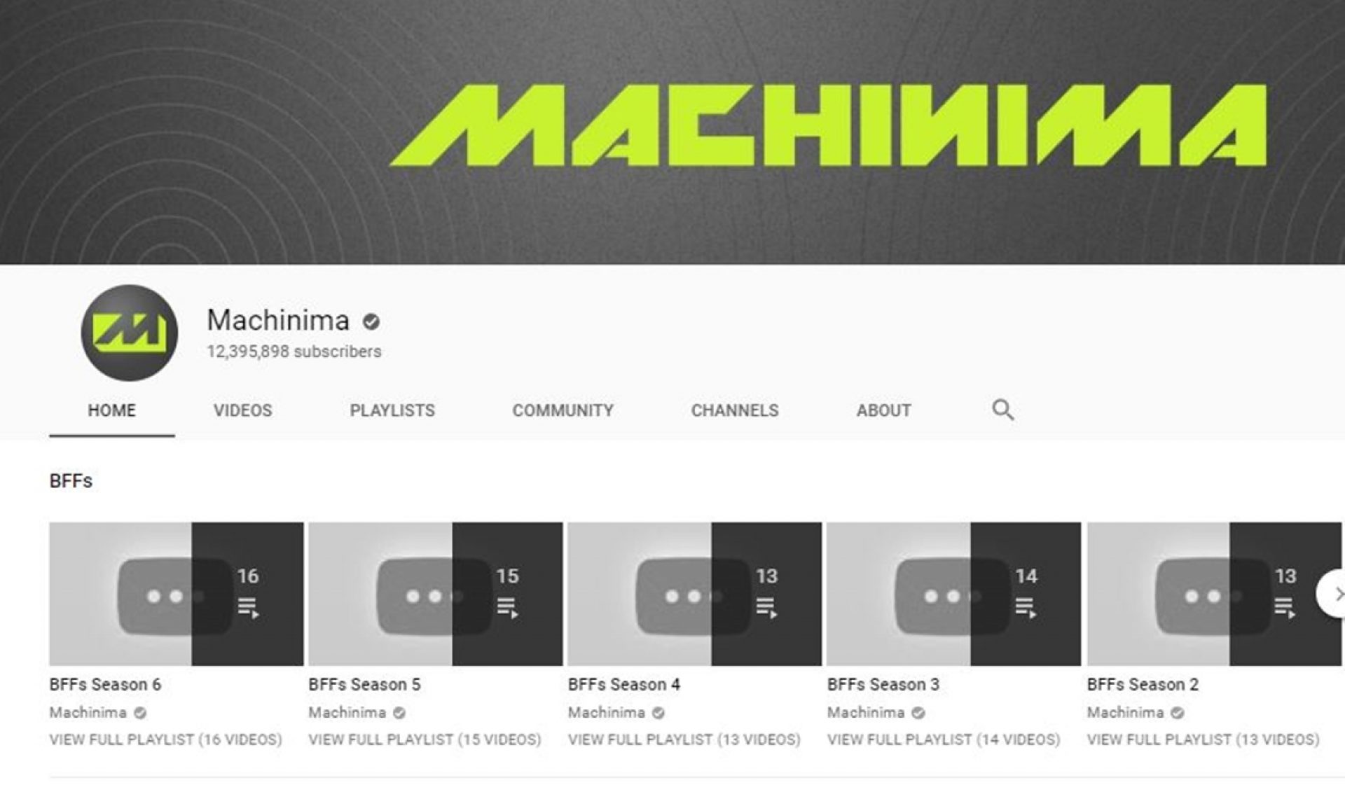 After Porting Its Creator Network To Fullscreen, Machinima Wipes