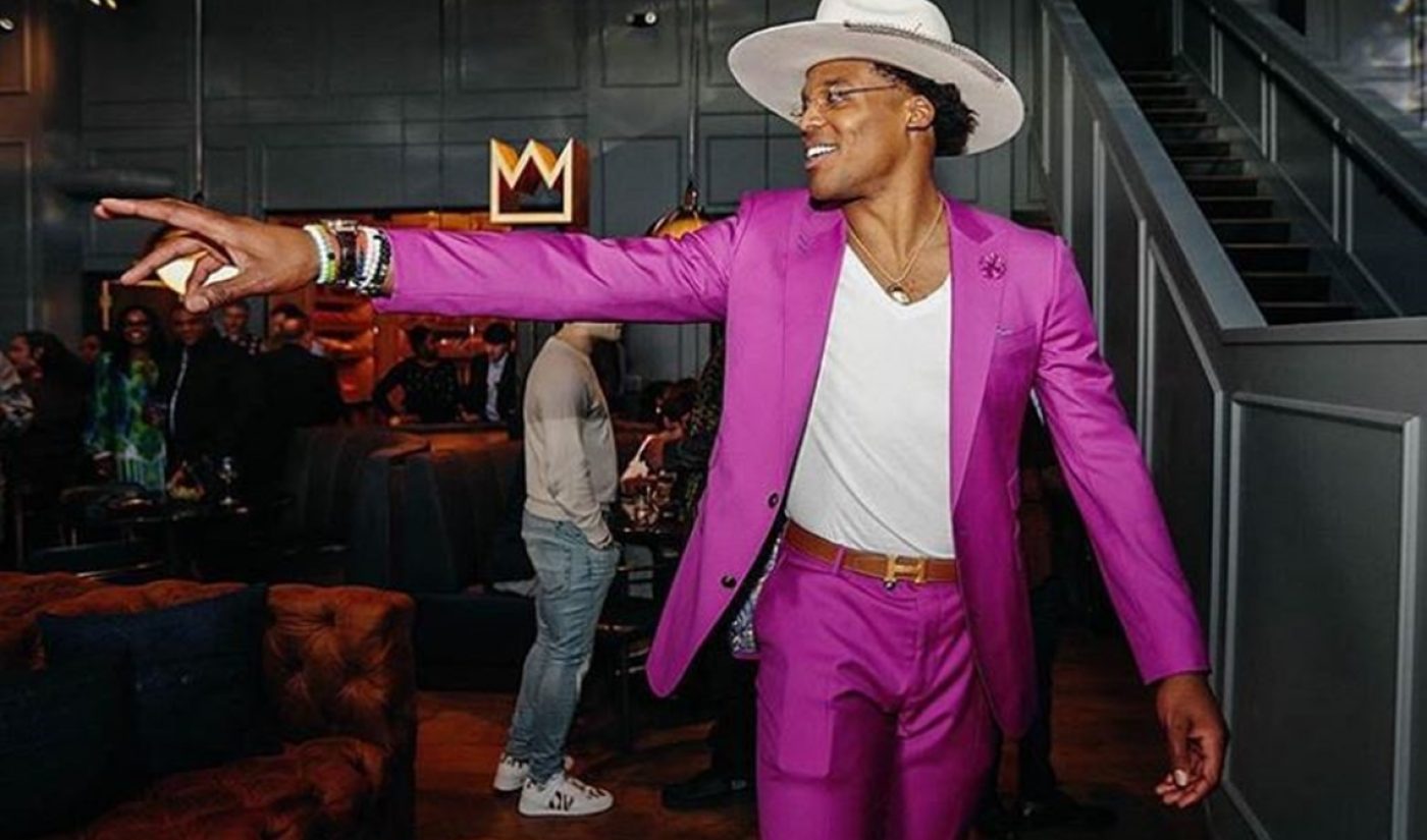 NFL Star Quarterback Cam Newton Launches YouTube Channel