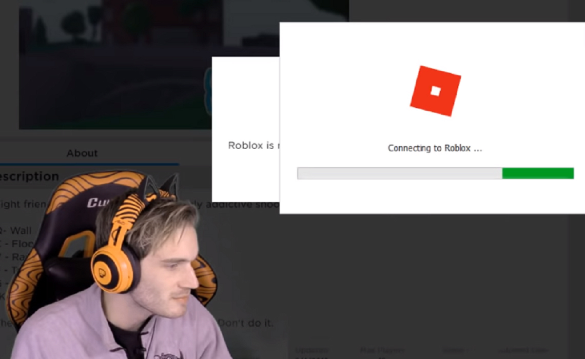 Roblox Bans Pewdiepie For Continued Inappropriate Behavior